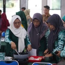 Demo Masak Agus Sasirangan, DKP3 Balangan dorong Masyarakat Olah Pangan Bergizi Dari Sumber Lokal