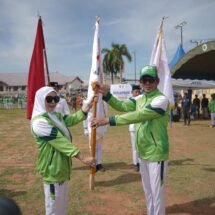Pemkab Balangan Lepas Ratusan Atlet ke Porprov Kalsel 2025, Ini Pesan Wakil Bupati 