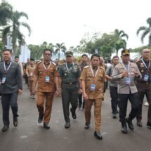 Bersama Forkopimda, Bupati dan Wakil Bupati Balangan Hadiri Rakornas 2026