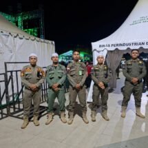 60 Personel Satpol PP Kawal Penutupan Balangan Islamic Festival
