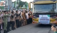 Jelang Kedatangan Jemaah Haji, Satpol PP Balangan Siapkan Pengamanan Penyambutan
