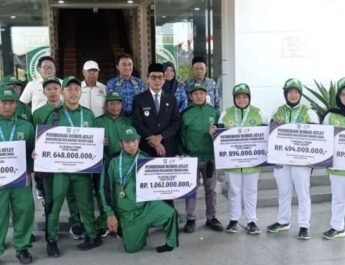 41 Atlet NPCI Balangan Terima Bonus Medali Peparprov V Kalsel 2025