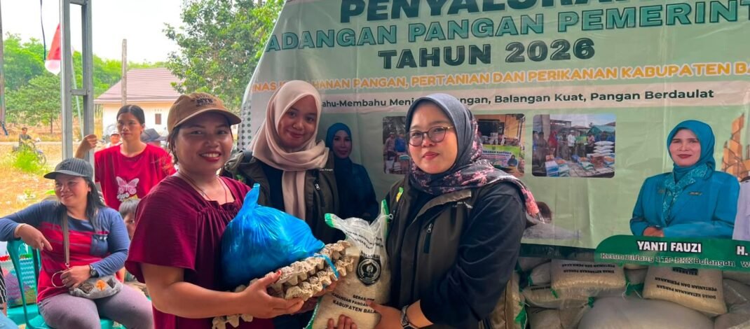 Warga Mamigang Diguyur Bantuan Pangan