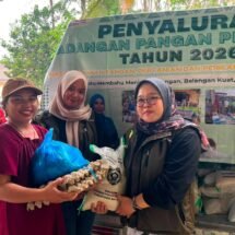 Warga Mamigang Diguyur Bantuan Pangan