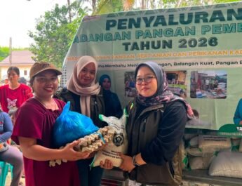 Warga Mamigang Diguyur Bantuan Pangan
